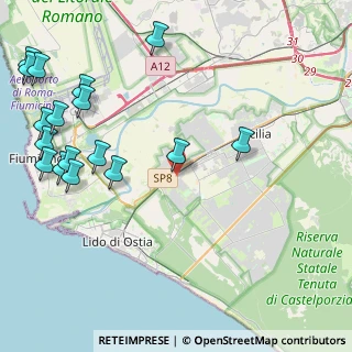 Mappa Via Padre Paolino Bufalieri, 00124 Roma RM, Italia (6.03294)