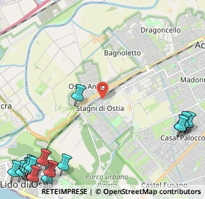 Mappa Via Filippo le Bas, 00124 Roma RM, Italia (3.95)