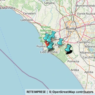 Mappa SS296, 00054 Fiumicino RM, Italia (11.6295)