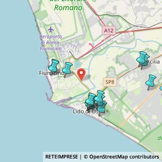 Mappa SS296, 00054 Fiumicino RM, Italia (4.61714)