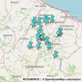 Mappa Via Giovanni Falciglia, 86030 Lupara CB, Italia (11.59)