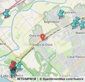 Mappa Via Agostino Chigi, 00124 Roma RM, Italia (3.95846)