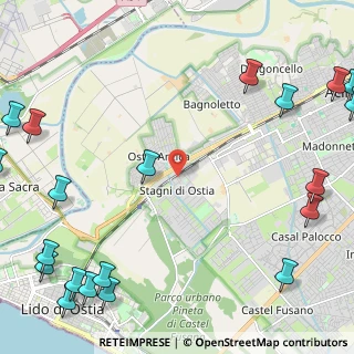 Mappa Via Luigi Viola, 00124 Roma RM, Italia (3.8865)