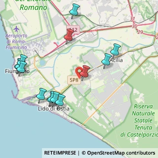 Mappa Via Agostino Chigi, 00124 Roma RM, Italia (5.07714)