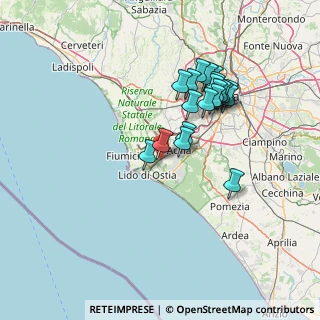 Mappa Via Agostino Chigi, 00124 Roma RM, Italia (13.682)