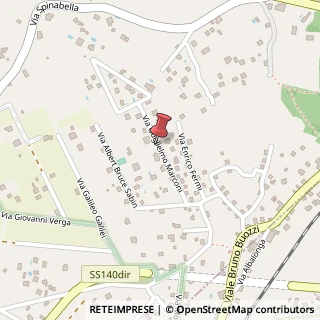 Mappa Via Guglielmo Marconi, 11, 00047 Marino, Roma (Lazio)