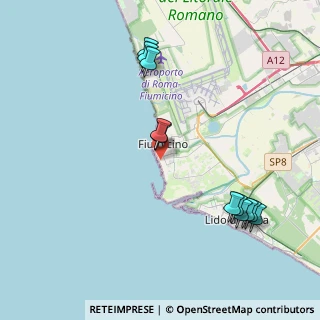 Mappa Via Domenico Bastianini, 00054 Fiumicino RM, Italia (4.71182)