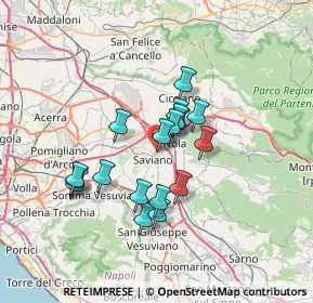 Mappa Piazza Ferrovia, 80039 Saviano NA, Italia (5.83)