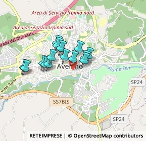Mappa Via Don Giovanni Minzoni, 83100 Avellino AV, Italia (0.66125)