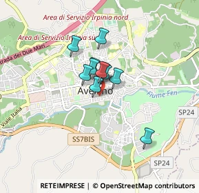 Mappa Vicolo Giardinetto, 83100 Avellino AV, Italia (0.53818)