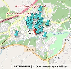 Mappa Vicolo Giardinetto, 83100 Avellino AV, Italia (0.618)
