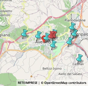 Mappa Vicolo Giardinetto, 83100 Avellino AV, Italia (1.69833)