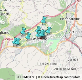 Mappa Vicolo Giardinetto, 83100 Avellino AV, Italia (1.14455)