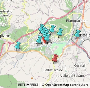 Mappa Vicolo Giardinetto, 83100 Avellino AV, Italia (1.21091)