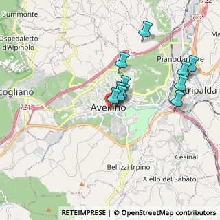 Mappa Vicolo Giardinetto, 83100 Avellino AV, Italia (1.70727)