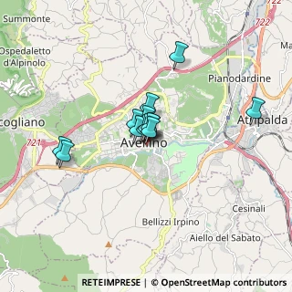 Mappa Vicolo Giardinetto, 83100 Avellino AV, Italia (1.10077)