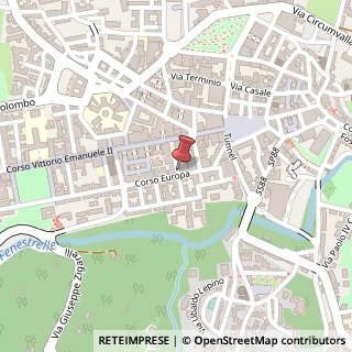 Mappa Corso Europa, 26, 83100 Avellino, Avellino (Campania)