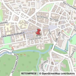 Mappa Corso Europa, 8, 83100 Avellino, Avellino (Campania)