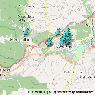 Mappa Via Antonio Ammaturo, 83100 Avellino AV, Italia (1.50308)