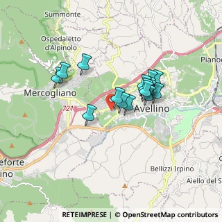 Mappa Via Arturo Vietri, 83100 Avellino AV, Italia (1.44188)