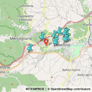 Mappa Via Antonio Ammaturo, 83100 Avellino AV, Italia (1.51727)