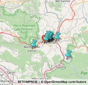 Mappa Via Antonio Ammaturo, 83100 Avellino AV, Italia (2.95091)