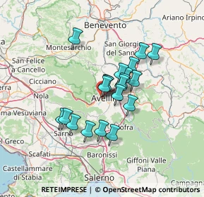 Mappa Via Antonio Ammaturo, 83100 Avellino AV, Italia (10.6155)