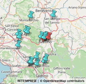 Mappa Via Antonio Ammaturo, 83100 Avellino AV, Italia (13.7895)