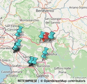 Mappa Via Arturo Vietri, 83100 Avellino AV, Italia (17.448)