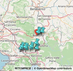 Mappa Via Arturo Vietri, 83100 Avellino AV, Italia (13.34308)