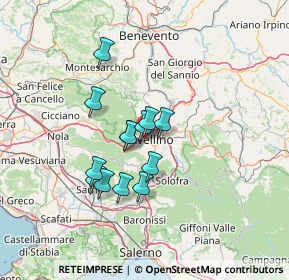 Mappa Via Antonio Ammaturo, 83100 Avellino AV, Italia (10.93538)