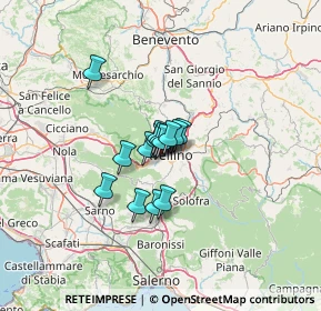 Mappa Via Arturo Vietri, 83100 Avellino AV, Italia (7.57071)