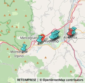 Mappa Via Arturo Vietri, 83100 Avellino AV, Italia (3.23833)