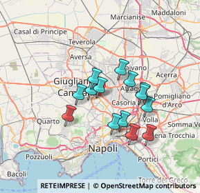 Mappa 80144 Melito di Napoli NA, Italia (5.81929)