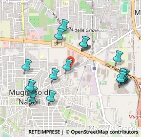 Mappa Via S. F. Neri, 80018 Mugnano di Napoli NA, Italia (0.6035)