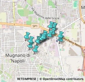 Mappa Via S. F. Neri, 80018 Mugnano di Napoli NA, Italia (0.235)