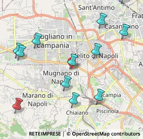 Mappa Via S. F. Neri, 80018 Mugnano di Napoli NA, Italia (2.65667)