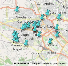 Mappa Via S. F. Neri, 80018 Mugnano di Napoli NA, Italia (1.849)
