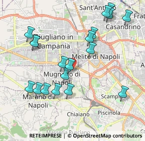Mappa Via S. F. Neri, 80018 Mugnano di Napoli NA, Italia (2.31895)