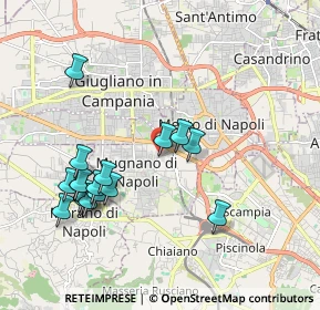 Mappa Via S. F. Neri, 80018 Mugnano di Napoli NA, Italia (2.13824)