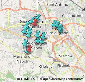 Mappa Via S. F. Neri, 80018 Mugnano di Napoli NA, Italia (1.479)