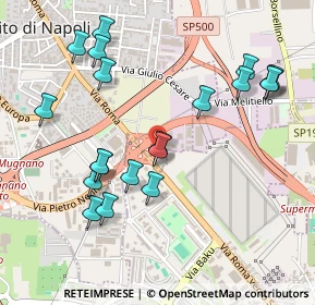 Mappa Via Appia km. 22, 80017 Melito di Napoli NA, Italia (0.568)