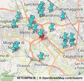 Mappa Via Appia km. 22, 80017 Melito di Napoli NA, Italia (2.317)