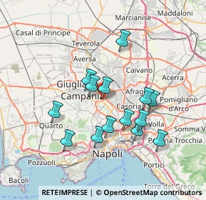 Mappa Via Appia km. 22, 80017 Melito di Napoli NA, Italia (6.90571)