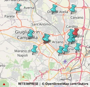 Mappa Via Appia km. 22, 80017 Melito di Napoli NA, Italia (4.27786)