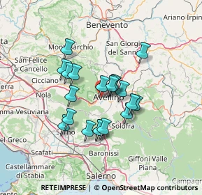 Mappa 83013 Avellino AV, Italia (11.3525)