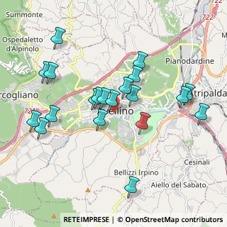 Mappa Via G. Zigarelli, 83100 Avellino AV, Italia (2.0425)