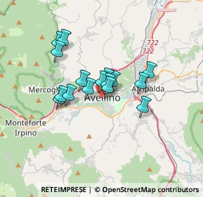 Mappa Via Zigarelli G., 83100 Avellino AV, Italia (2.62188)