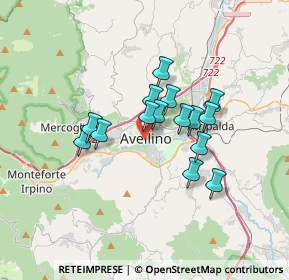 Mappa Via G. Zigarelli, 83100 Avellino AV, Italia (2.77133)
