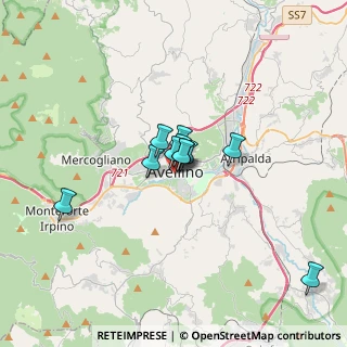 Mappa Via G. Zigarelli, 83100 Avellino AV, Italia (2.17)